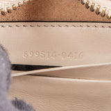 Gucci Quilted Leather GG Marmont Half-Moon Mini Shoulder Bag