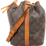 Louis Vuitton Monogram Canvas Sac Noé Petit Shoulder Bag