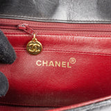 Chanel Quilted Lambskin 24K Gold Diana Single Flap Crossbody Bag
