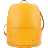 Louis Vuitton Yellow Epi Leather Gobelins Backpack