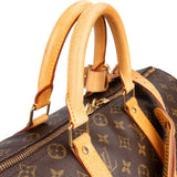 Louis Vuitton Monogram Canvas Keepall 45 Bandoulière Travel Bag