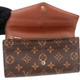 Louis Vuitton Monogram Canvas Sarah Wallet
