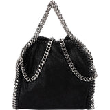 Stella McCartney Shaggy Falabella Crystal Star Mini Fold Over Tote Crossbody Bag