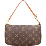 Louis Vuitton Monogram Canvas Pochette Accessoires Handbag