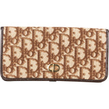 Christian Dior Monogram Trotter Canvas CD Flap Wallet