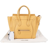 Céline Smooth Butter Calfskin Luggage Tote Handbag