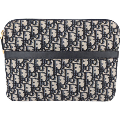Dior Trotter Monogram Clutch - vintageandkickz
