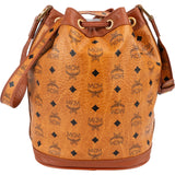MCM Monogram Visetos Drawstring Crossbody Bag