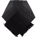 Fendi Wool Monogram FF Logo Schal Scarf