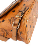 MCM Monogram Visetos Saddle Shoulder Bag