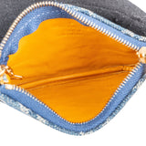 Louis Vuitton Monogram Denim Cles Key Pouch