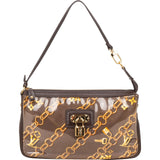 Louis Vuitton Limited Edition Charms Monogram Pochette Accessoires Handbag