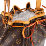 Louis Vuitton Monogram Canvas Sac Noé Petit Shoulder Bag - vintageandkickz