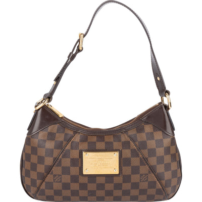 Louis Vuitton Monogram Damier Ebene Thames PM Shoulder Bag