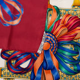 Hermès Les Rubans du Cheval Silk 90 Scarf Tuch