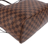 Louis Vuitton Monogram Damier Ebene Neverfull MM Shoulder Bag