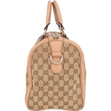 Gucci Monogram GG Sherry Line Boston Handbag