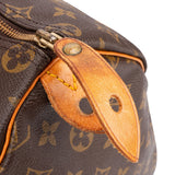 Louis Vuitton Monogram Canvas Speedy 35 Handbag