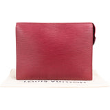Louis Vuitton Fuchsia Epi Leather Poche Toilette Clutch