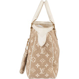 Louis Vuitton Monogram Denim Sabbia Cabas MM Handbag