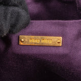 Miu Miu Matelassé Nappa Leather Clutch