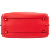 MCM Visetos Pebbled Leather Milla Hobo Shoulder Bag