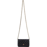 Chanel Quilted Lambskin Wallet On Chain Crossbody Bag