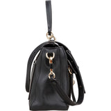 Chloé Black Leather Faye Day Bag Handbag