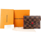 Louis Vuitton Monogram Damier Ebene Victorine Wallet