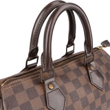 Louis Vuitton Monogram Damier Ebene Canvas Speedy 25 Handbag