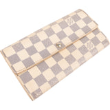Louis Vuitton Monogram Damier Azur Sarah Wallet