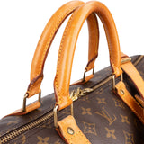 Louis Vuitton Monogram Canvas Keepall 55 Bandoulière Travel Bag