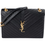 Saint Laurent Grain De Poudre Medium Envelope Crossbody Bag