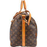 Louis Vuitton Monogram Canvas Keepall 50 Bandoulière Travel Bag