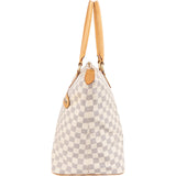 Louis Vuitton Monogram Damier Azur Saleya GM Shoulder Bag