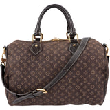 Louis Vuitton Mini Lin Monogram Speedy 30 Bandoulière Handbag