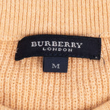Burberry Ribbed Knit Equestrian Knight Emblem Sweater (L)