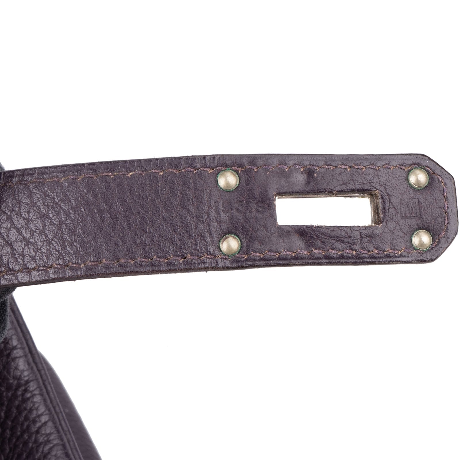 [🔄️B12 / F05] Hermès Grained Leather Kelly 40 Handbag - vintageandkickz