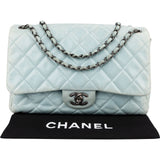 Chanel Quilted Leather Single Flap Crossbody Bag
