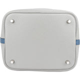 Hermès Taurillon Clemence Bicolor Picotin Lock 22 (MM) Handbag