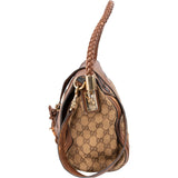Gucci Monogram GG Canvas Bella Flap Handbag