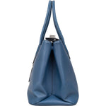 Prada Saffiano Leather Galleria Turnlock Double Handbag - vintageandkickz