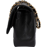 Chanel Quilted Caviar Leather Jumbo Double Flap Shoulder Bag