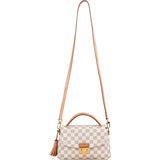 Louis Vuitton Monogram Damier Azur Canvas Croisette Handbag