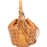 MCM Monogram Visetos Essential Drawstring Crossbody Handbag