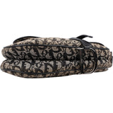 Christian Dior Oblique Jacquard Saddle Shoulder Bag