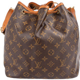 Louis Vuitton Monogram Canvas Sac Noé Petit Shoulder Bag