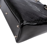 Christian Dior Quilted Patent Cannage Lady Dior Handbag