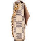 Louis Vuitton Monogram Damier Azur Canvas Pochette Felicie Crossbody Bag