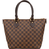 Louis Vuitton Monogram Damier Ebene Canvas Saleya PM Handbag